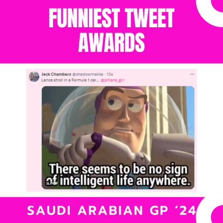 F1 2024 Funniest Tweet Awards Saudi Arabian GP